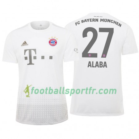 Tenue Bayern Munich David Alaba 27 Exterieur 2019-2020 Maillot de Foot